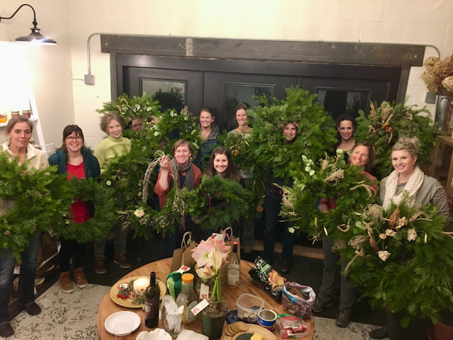 Holiday Wreath Workshop - Saturday, Dec 9th, 9am - 11am