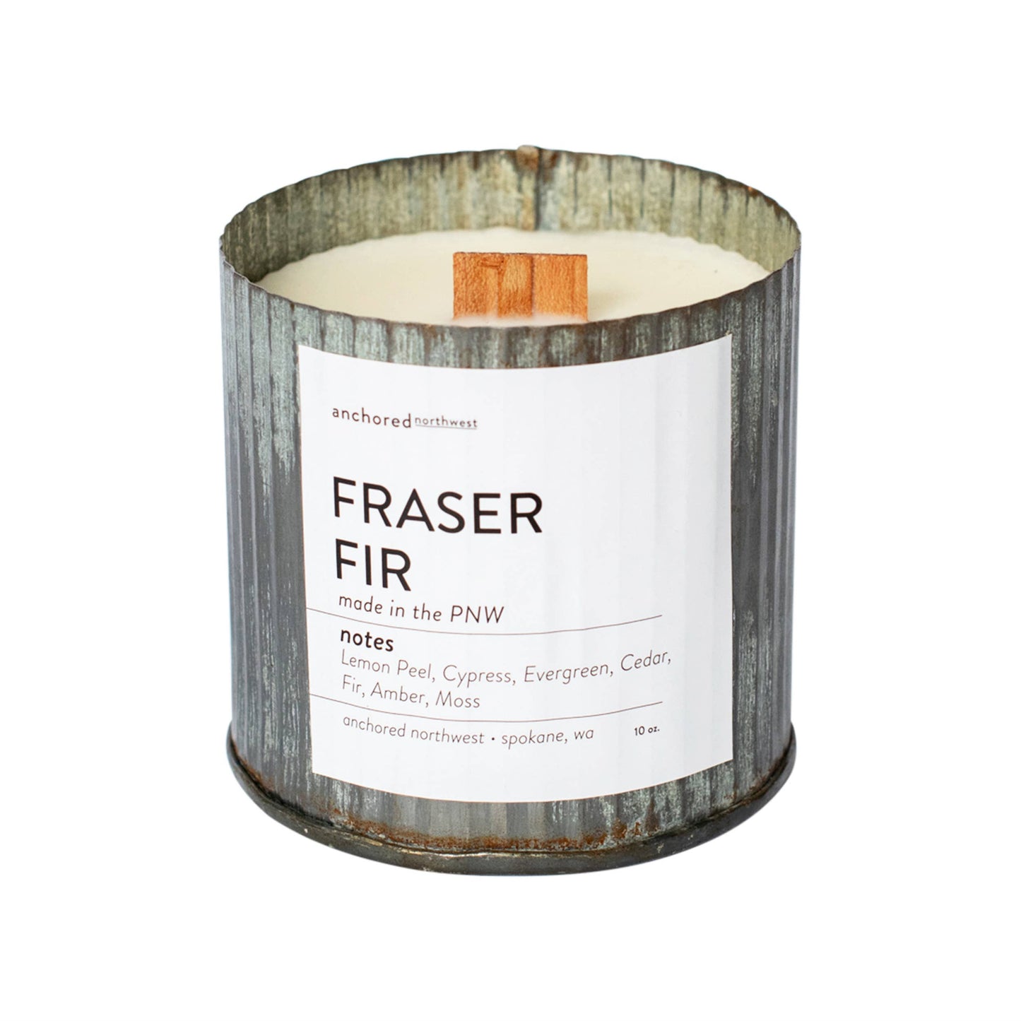 Fraser Fir Rustic Vintage Candle