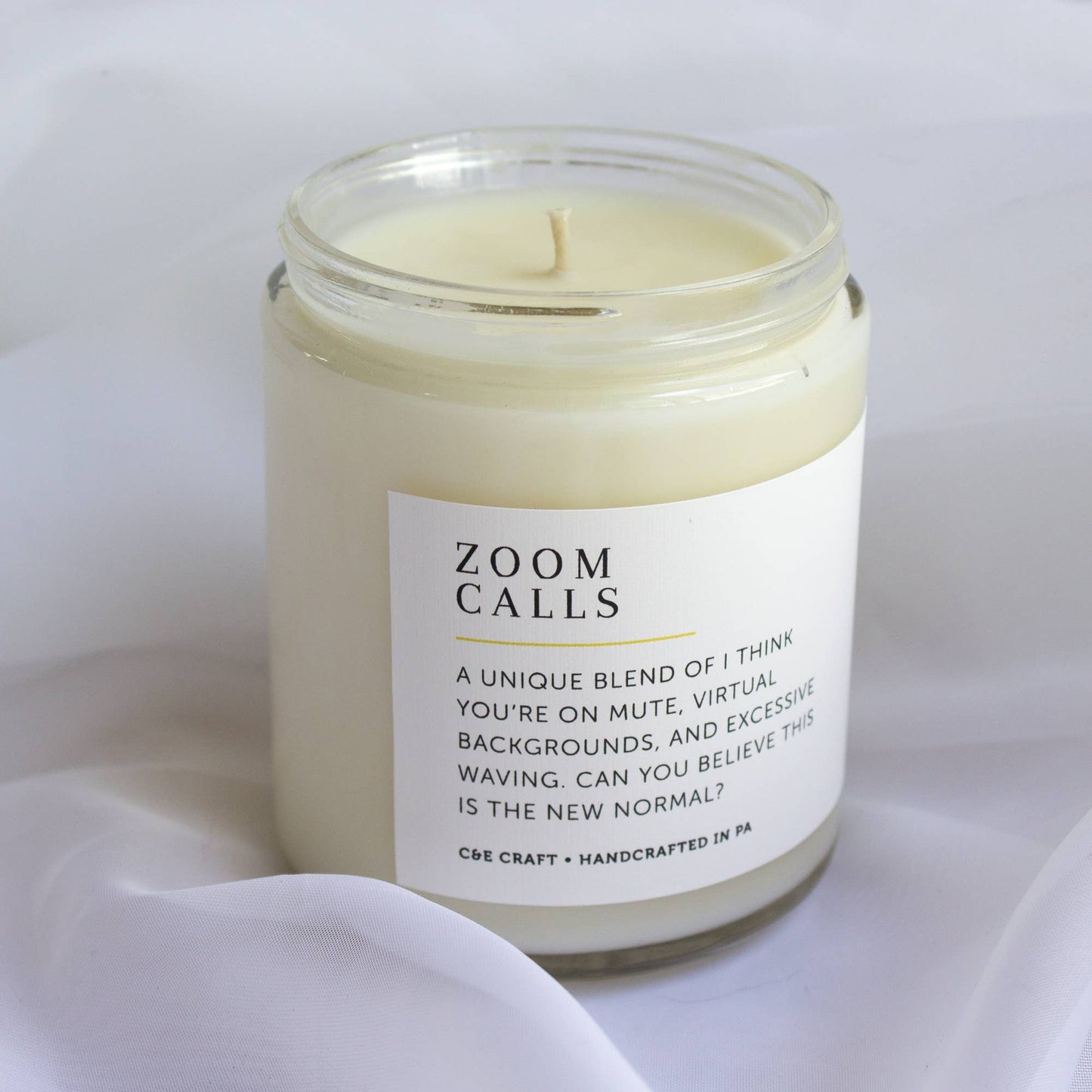 Zoom Calls Soy Wax Candle