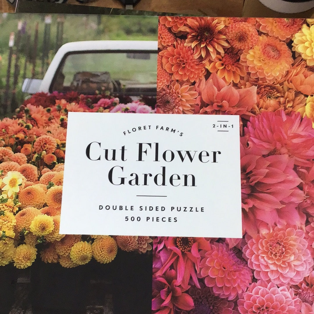 Cut Flower Garden Double Sided Puzzle