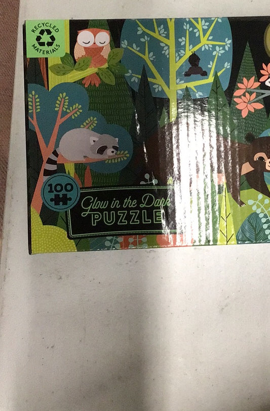 Glow in The Dark Forest Puzzle